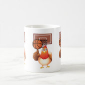 Trickfilm-Tier Basketball Kaffeetasse (Mittel)
