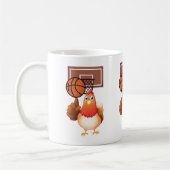 Trickfilm-Tier Basketball Kaffeetasse (Links)