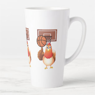 Trickfilm-Tier Basketball Milchtasse