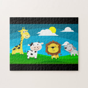 Trickfilmtiere puzzle