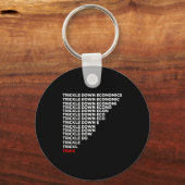 Trickle Down Economics  Schlüsselanhänger (Vorderseite)