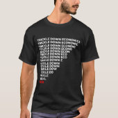 Trickle Down Economics  T-Shirt (Vorderseite)
