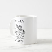 Trickle-up Economics Kaffeetasse (Vorderseite Links)