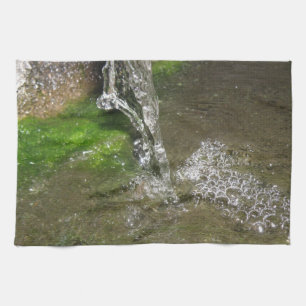 Trickling Wasserfall Bubbling Water Küche Küchentuch