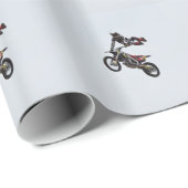 TrickMotocross Geschenkpapier (Rolleneckpunkt)