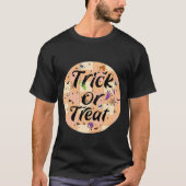 TrickOrTreat Halloween Familie T-Shirt (Vorderseite)