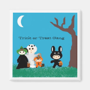 Trickortreatfriends, Trick-oder Leckerei-Gruppe Magnet