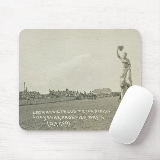 Trickreiten Leonards Stroud Mousepad (Mit Mouse)