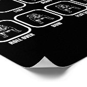 Tricks - Fun Bulldog Training Versage Poster (Ecke)