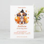 Tricks, Leckereien, Schwänze: Einladung zur Geburt (Stehend Vorderseite)