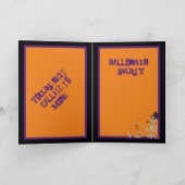 Tricks oder Behandlungen Karte (Innenseite)