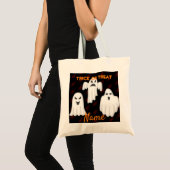 Tricks oder Behandlungen Tragetasche (Vorderseite (Produkt))