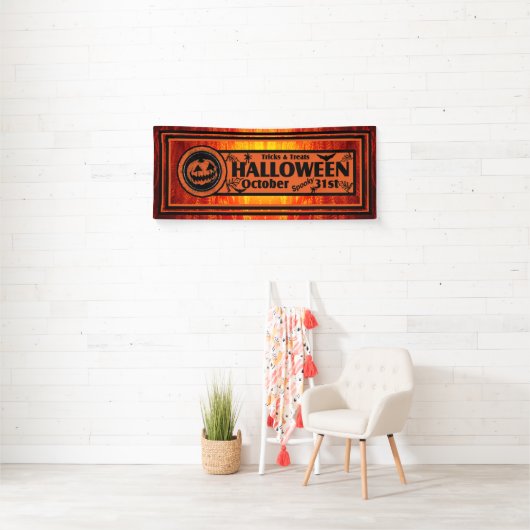 Tricks und Leckereien Halloween Banner (Insitu)