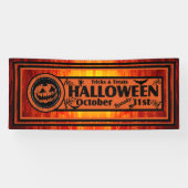Tricks und Leckereien Halloween Banner (Horizontal)