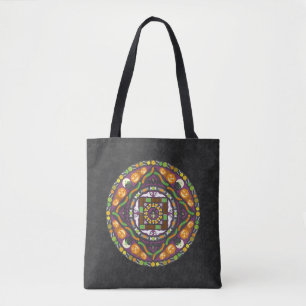 Tricks und Leckereien Mandala All-Over-Print Bag Tasche