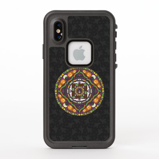 Tricks und Leckereien Mandala Lifeproof Fall (Rückseite)