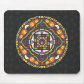 Tricks und Leckereien Mandala Mouse Pad Mousepad (Vorne)