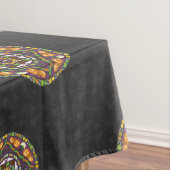 Tricks und Leckereien Mandala Tischdecke (Beispiel)