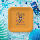 Tricks und Leckereien Pappteller (Party)