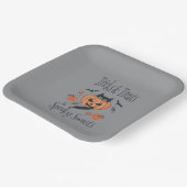 Tricks und Leckereien Pappteller (Gewinkelt)