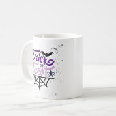 tricksen oder behandeln kaffeetasse (Vorderseite Links)