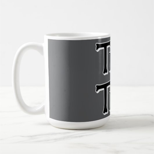 tricksen oder behandeln kaffeetasse (Links)