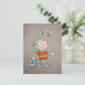 tricksen oder behandeln postkarte (Stehend Vorderseite)