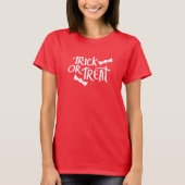 tricksen oder behandeln T-Shirt (Vorderseite)