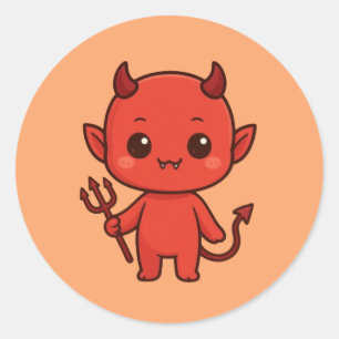 Tricksey Spice Runder Aufkleber