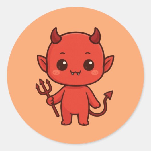 Tricksey Spice Runder Aufkleber (Vorderseite)