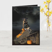 tricksortreats karte (Gelbe Blume)