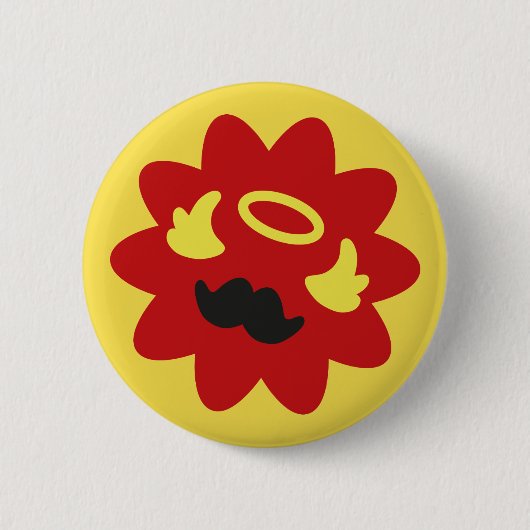 Trickster-Engel Button (Vorderseite)