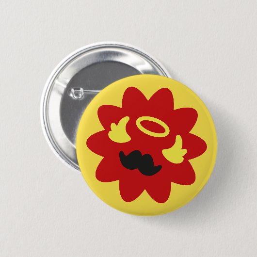 Trickster-Engel Button (Vorne & Hinten)