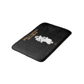 Trickster Ghosts Bath Mat Badematte (Schrägansicht)