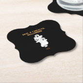 Trickster Ghosts Bracket Paper Untersetzer (angewinkelt)