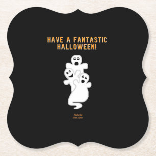 Trickster Ghosts Bracket Paper Untersetzer