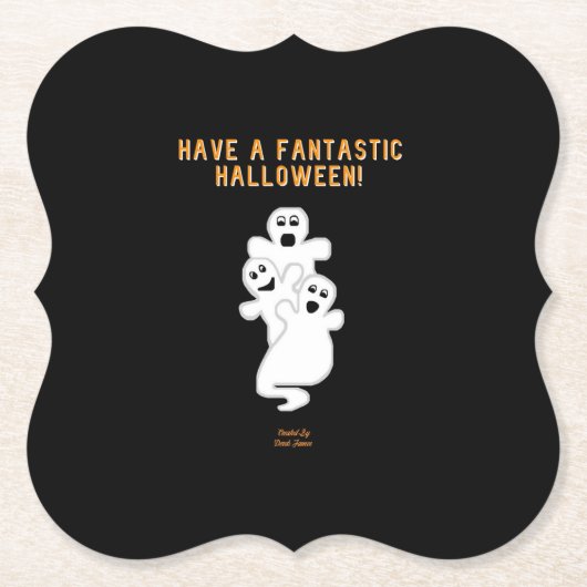Trickster Ghosts Bracket Paper Untersetzer (Vorderseite)