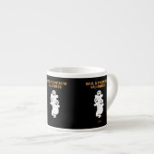 Trickster Ghosts Espresso Tasse (Vorderseite Rechts)