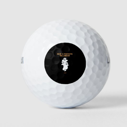 Trickster Ghosts Golf Balls Golfball (Vorderseite)