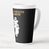 Trickster Ghosts Große Latte-Tasse Milchtasse (Rechte Ecke)