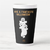 Trickster Ghosts Große Latte-Tasse Milchtasse (Vorderseite)