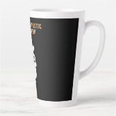 Trickster Ghosts Große Latte-Tasse Milchtasse (Rechts)