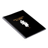 Trickster Ghosts Spiral Foto Notebook Notizblock (Rechte Seite)