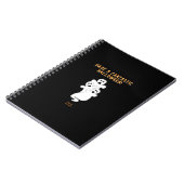 Trickster Ghosts Spiral Foto Notebook Notizblock (Linke Seite)