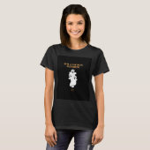 Trickster Ghosts Women's Black Basic T-Shirt (Vorne ganz)