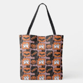 Trickster Tiles: Ein Halloween-Quartett Tasche (Rückseite)
