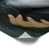 Tricksy Tuxedo Cat ART DRINT Katzenfee Poster (Ecke)