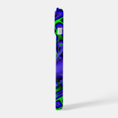 Tricky Bugger 3D Fraktal iPhone 15 Hülle (Linke Seite)