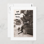 Tricky Day Postkarte (Vorne/Hinten)