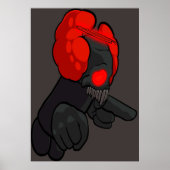 Tricky Demon FNF Freitagabend Funkin Poster (Vorne)